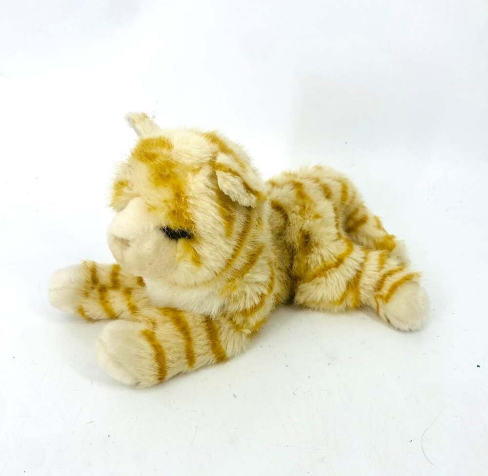 Douglas Adele Orange Stripe Tabby Cat Plush 9" #4398 Ginger Kitty 2022